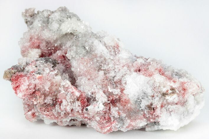 Vibrant-Red Cinnabar with Calcite - Cocineras Mine #212748